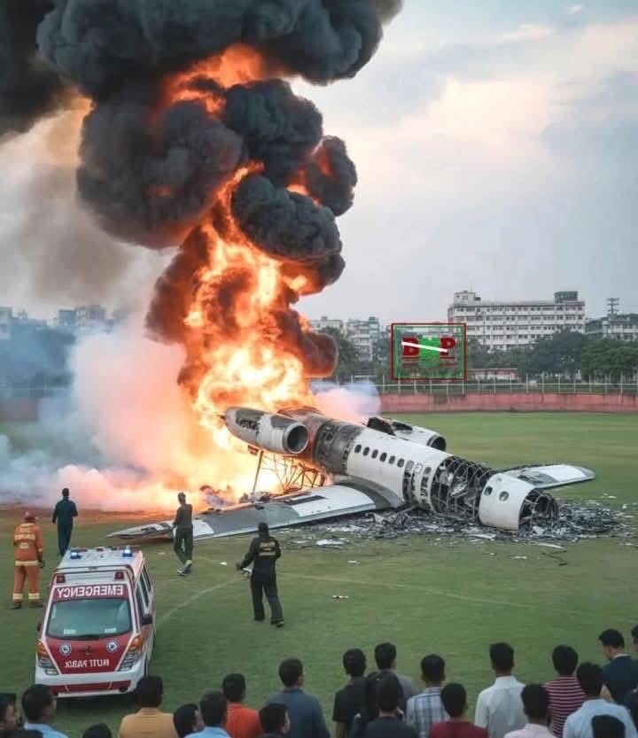 উত্তরায় মাইলস্টোনে যুদ্ধবিমান বিধ্বস্ত: নিহত ১৯, আহত অর্ধশতাধিক