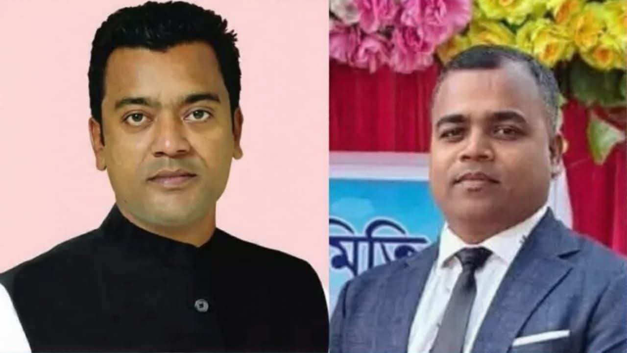সুনামগঞ্জে আওয়ামী আইনজীবী পরিষদের দুই নেতাকে গ্রেফতার করেছে ডিবি