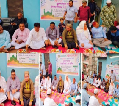 বাংলাদেশ সেন্ট্রাল প্রেসক্লাব ও জাতীয় দৈনিক মাতৃজগতের উদ্যোগে ইফতার ও দোয়া মাহফিল অনুষ্ঠিত