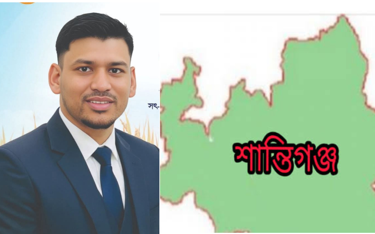 শান্তিগঞ্জ উপজেলা নির্বাচনে লড়বেন চেয়ারম্যান পুত্র সাদেক আহমদ : 