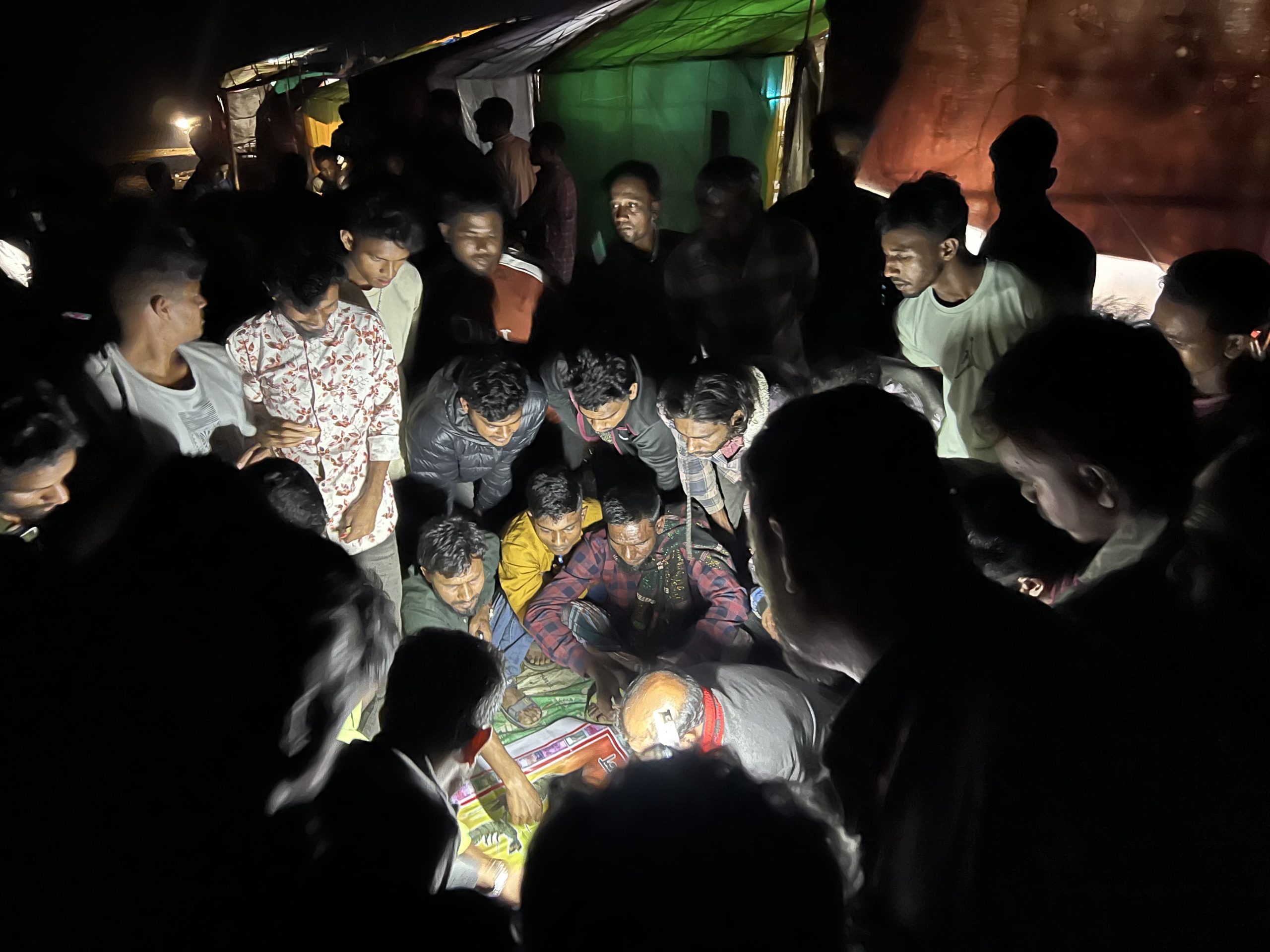 দিরাইয়ে মেলার আড়ালে জমে উঠেছে জুয়ার আসর