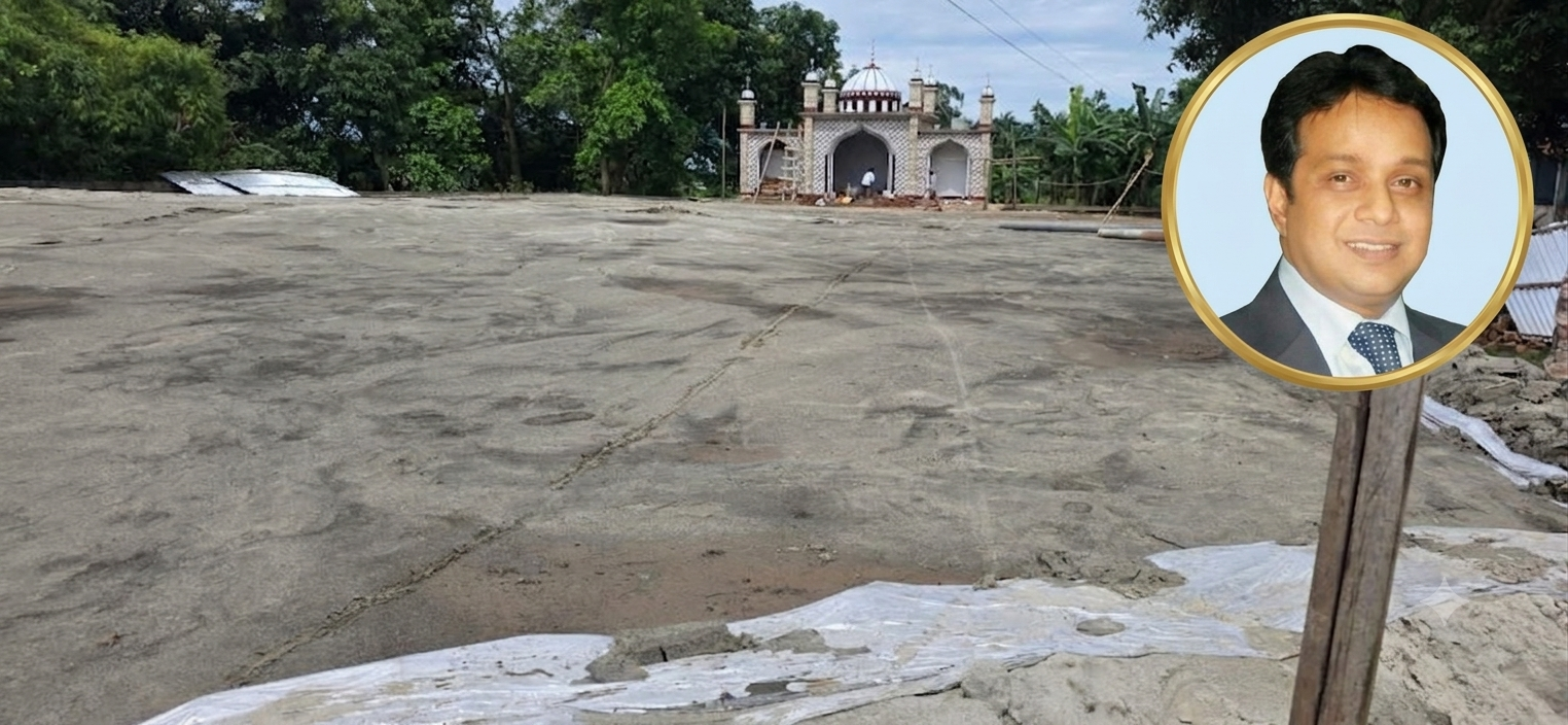 দিরাই পৌর সভার সাবেক মেয়র (লন্ডন প্রবাসী) আজিজুর রহমান বুলবুলের ব্যক্তিগত অর্থায়নে পশ্চিম চন্ডিপুর শাহী ঈদগাহ মাঠের উন্নয়ন কাজ সম্পন্ন হয়েছে।