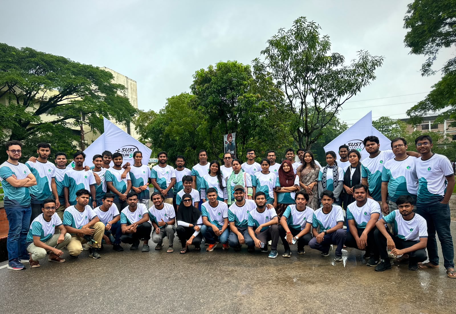 শাবিপ্রবি শিক্ষার্থীর চিকিৎসায় চ্যারিটি রান, হস্তান্তর ৬০ হাজার টাকা