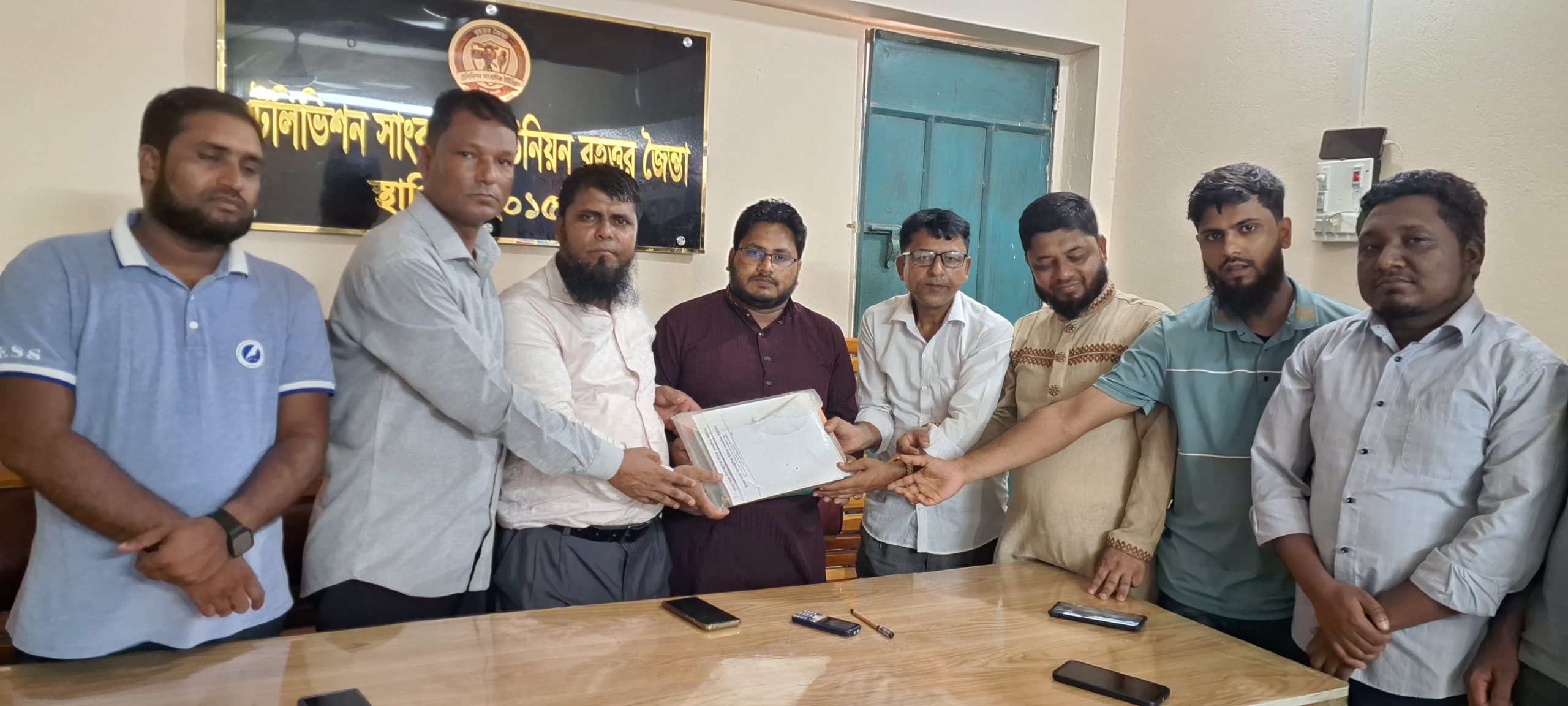 টেলিভিশন সাংবাদিক ইউনিয়ন বৃহত্তর জৈন্তার সাধারণ সম্পাদক আরটিভির সালমান শাহ