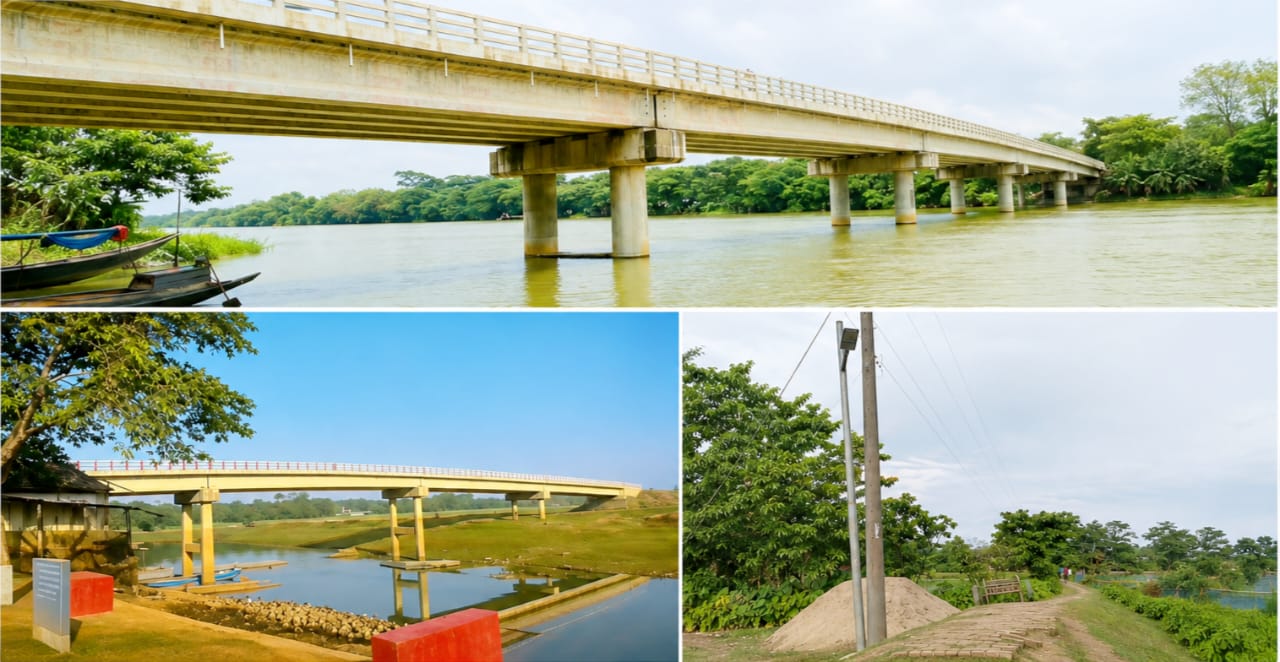 ব্রিজ আছে সংযোগ সড়ক নেই, সোলার ব্যাটারি চুরিতে অন্ধকার খেয়াঘাট- দুর্ভোগে পাথারিয়া’র তিন গ্রামের মানুষ