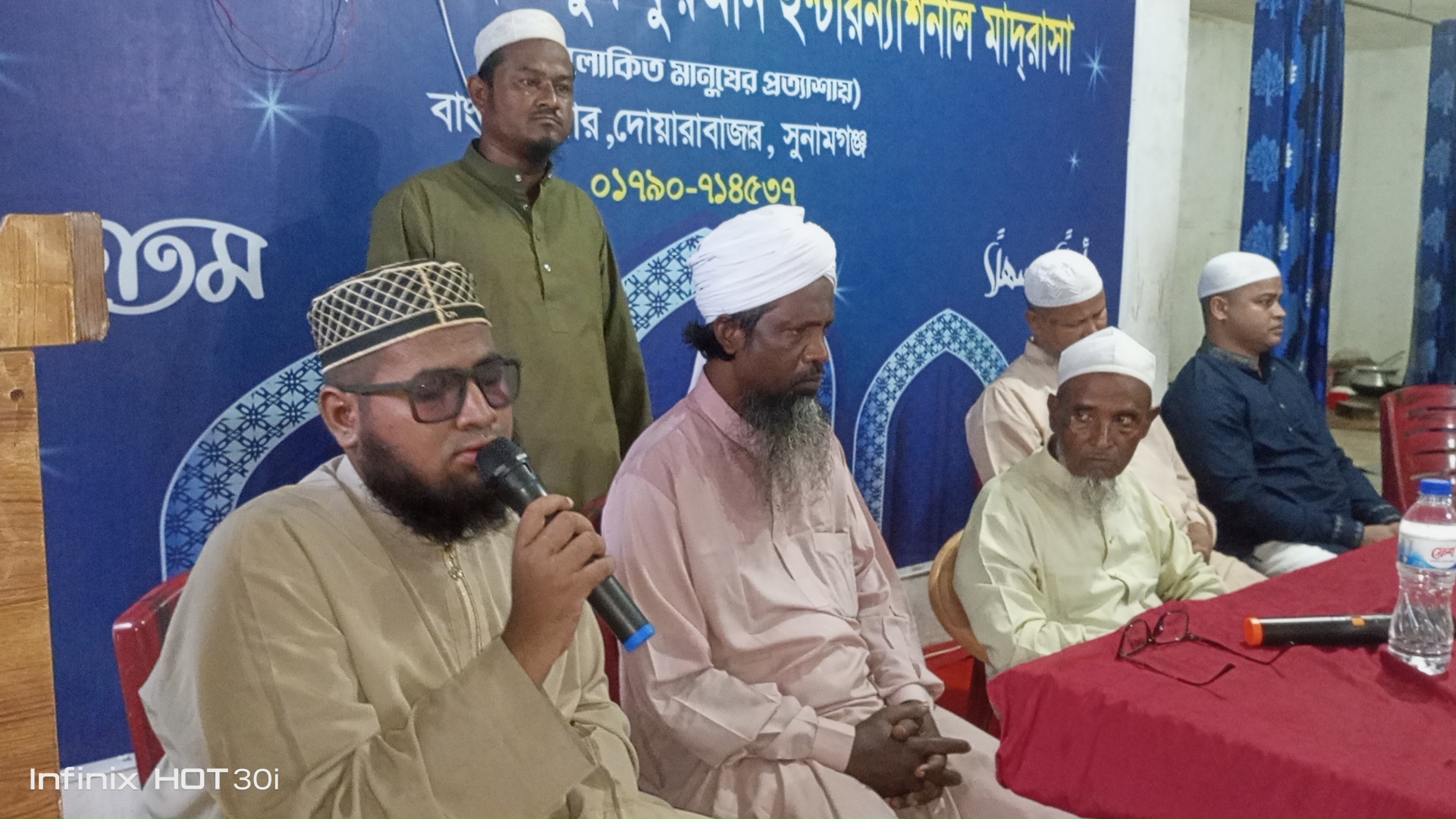 দোয়ারাবাজারে দেশসেরা চ্যাম্পিয়ন অন্ধ হাফেজ কলিম সিদ্দিকীর নিয়োগ উপলক্ষে দোয়া মাহফিল