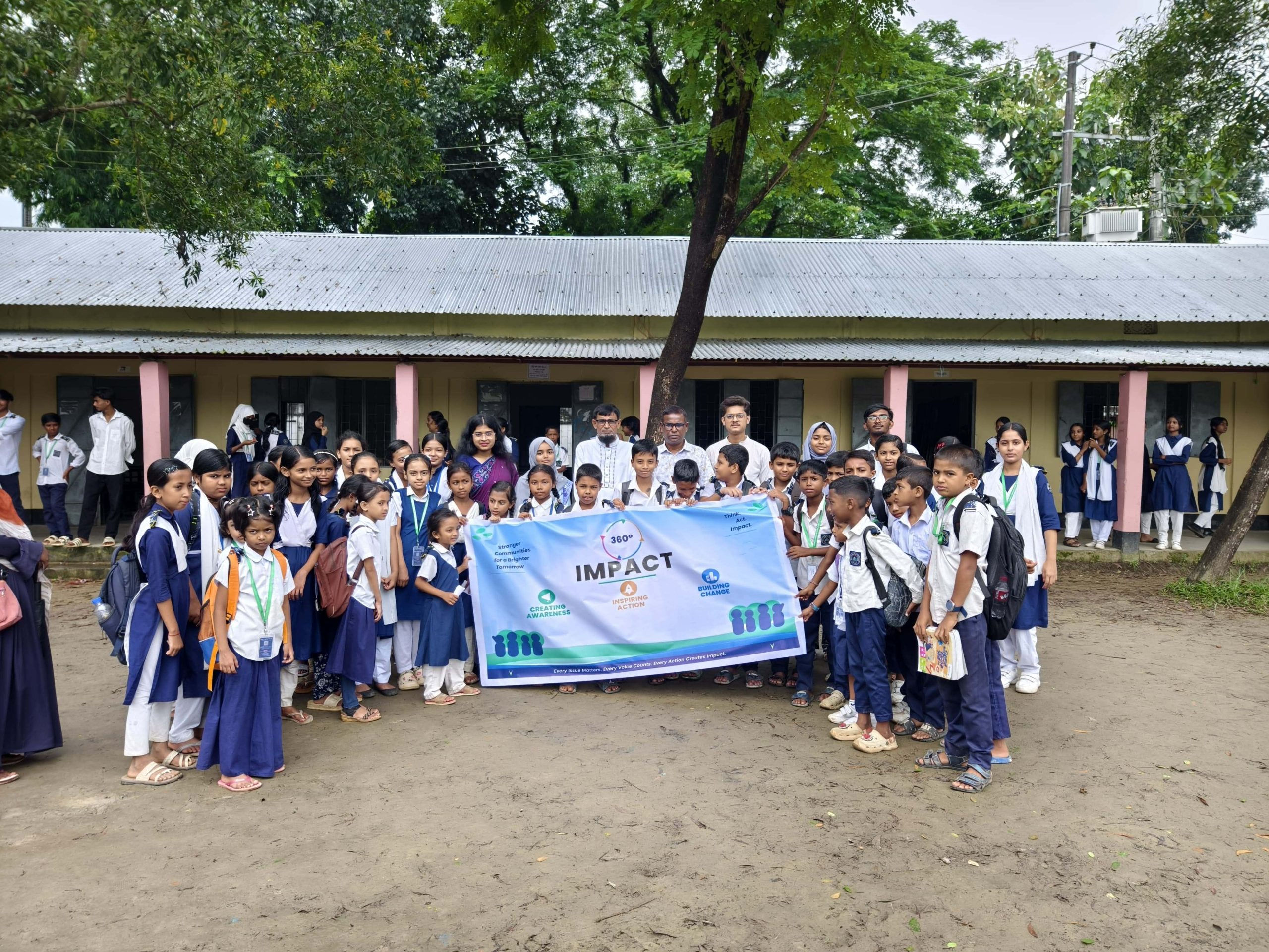 শিশুদের নিয়ে ইমপ্যাক্ট৩৬০-এর ‘আমার শরীর, আমার নিরাপত্তা’ কর্মসূচি