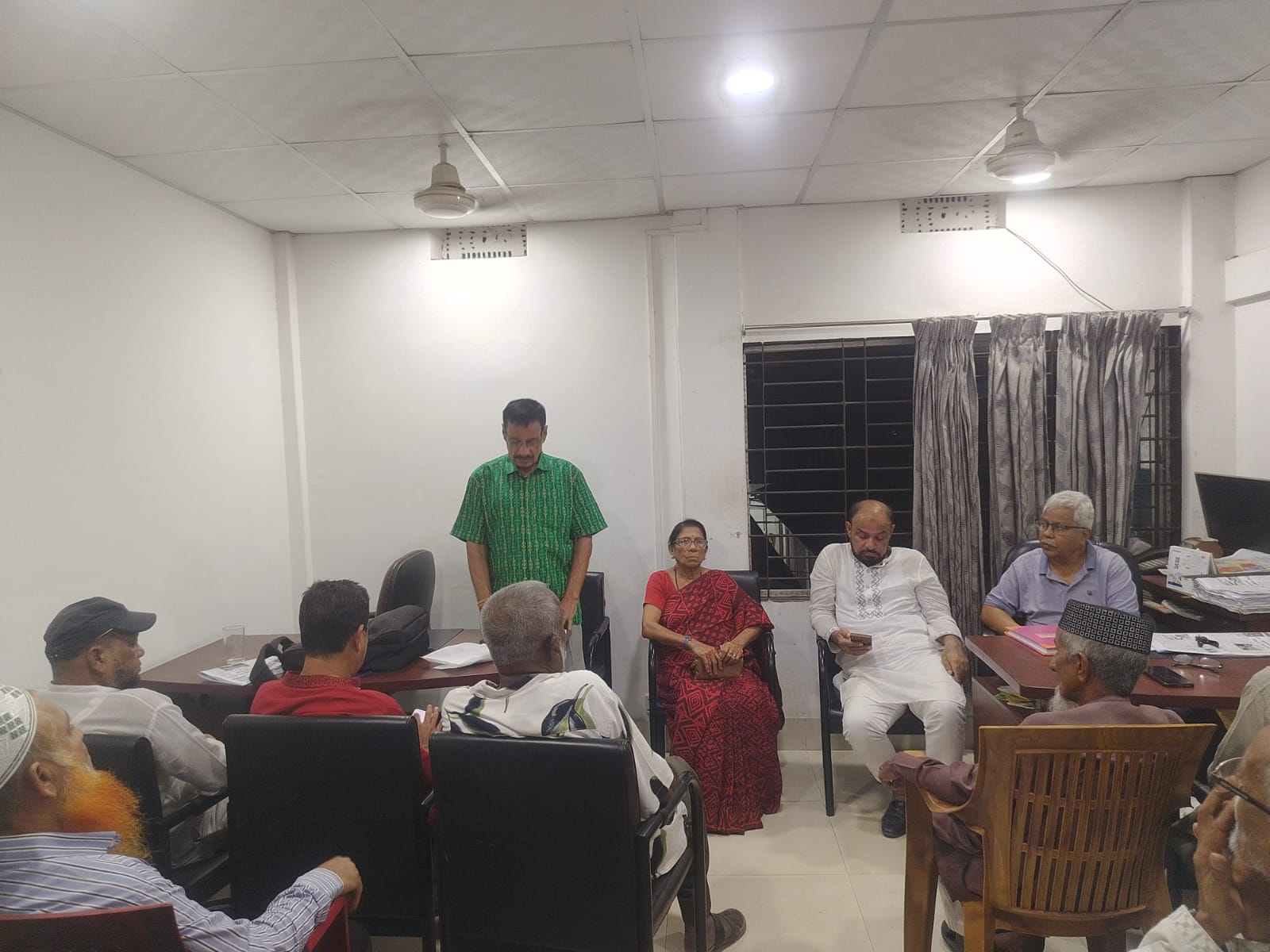 হাওর রক্ষা বাঁধ পরিদর্শন ও সাংগঠনিক কার্যক্রম জোরদারে হাওর বাঁচাও আন্দোলনের জরুরি সভা