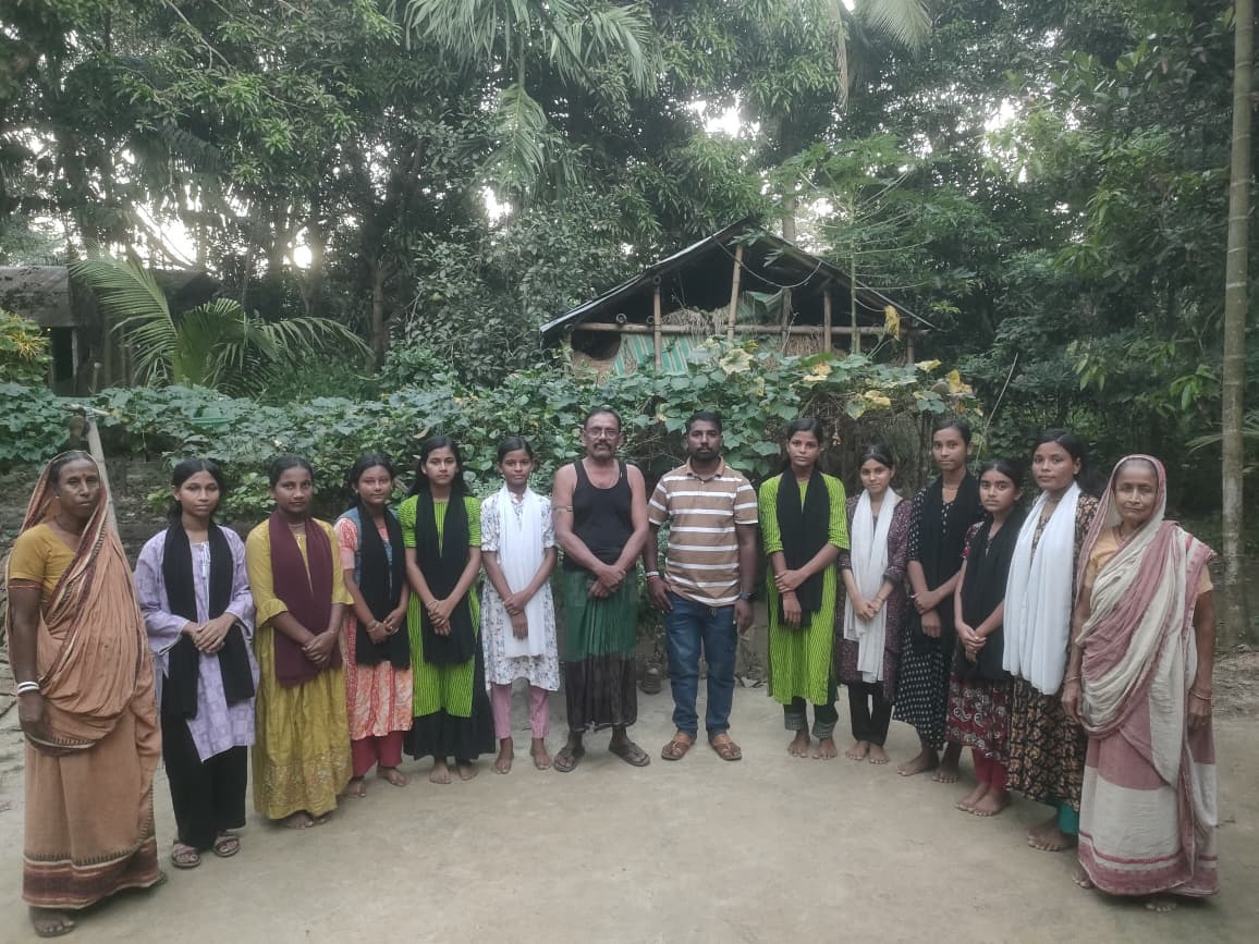 কান্দিগাঁওয়ে নতুন ধামাইল দলের যাত্রা শুরু, প্রাণবন্ত উদ্বোধনী আসর